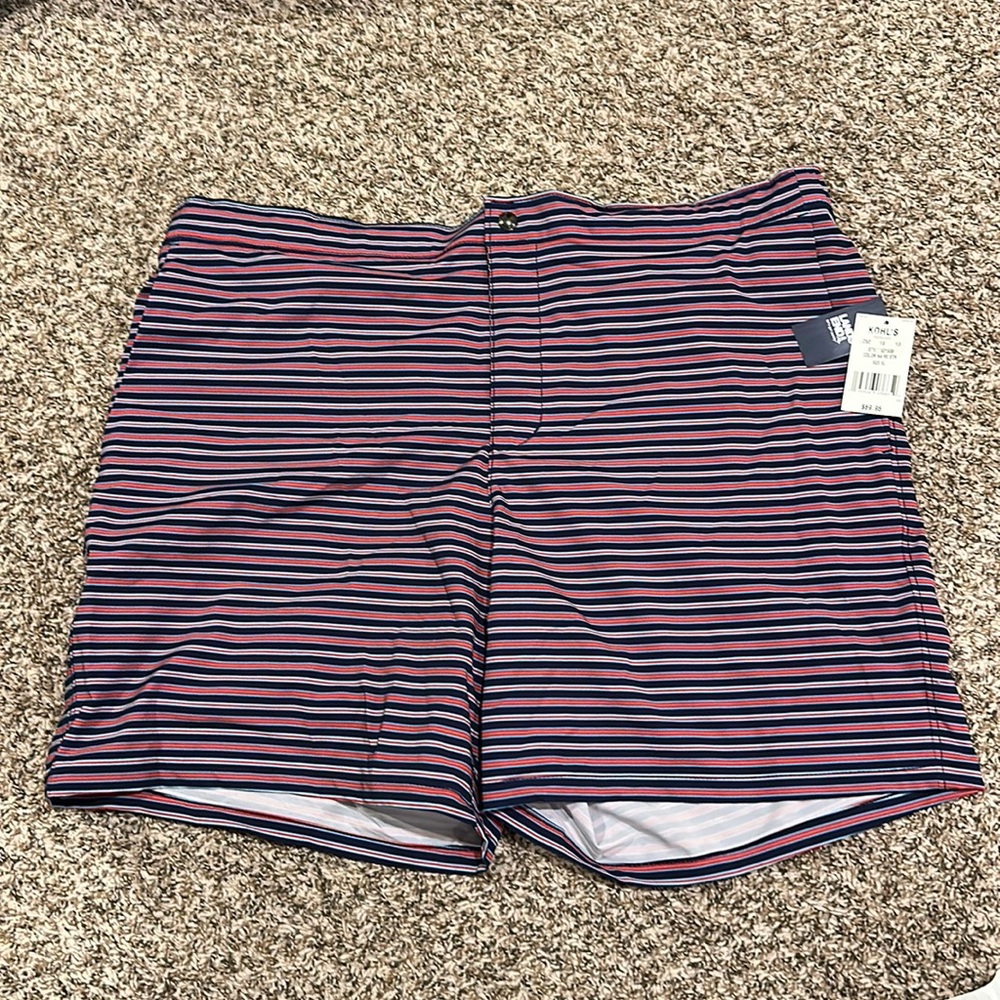 Lands End 7” Sunset Swim Trunks